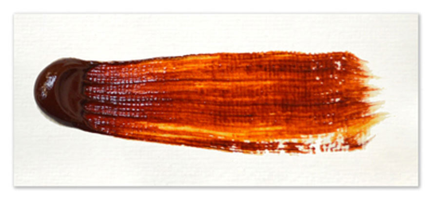 quinacridone burnt orange oil paint