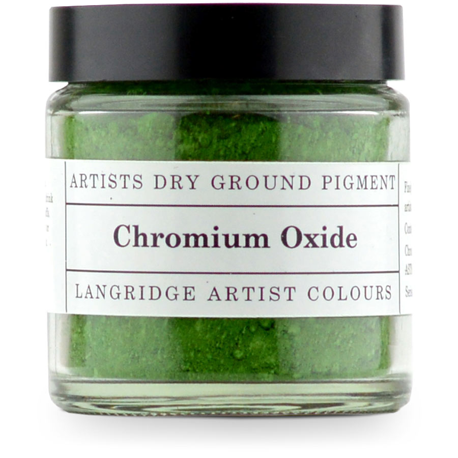 hydrated chromium oxide pigment