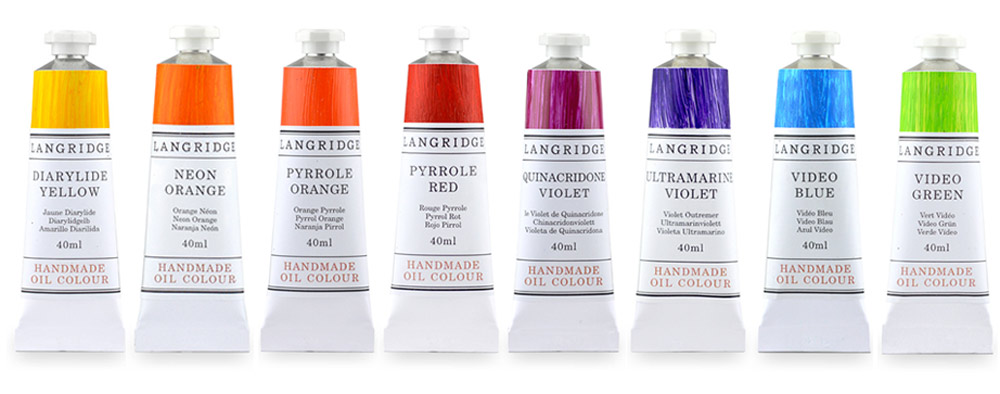 langridge oil paint colour chart