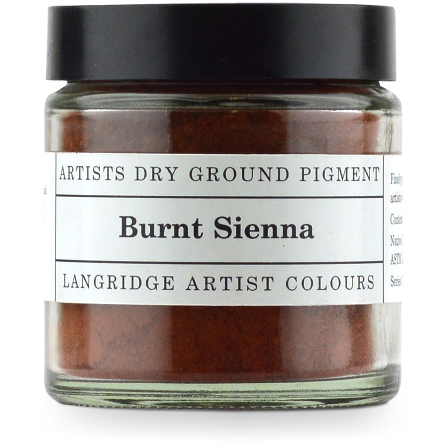 Burnt Sienna Pigment - Langridge Artist Colours